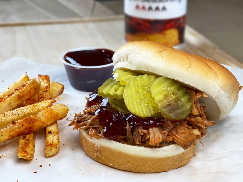 Pork Sandwich Slow Cooker Texas Pulled Pork Recipe Texas